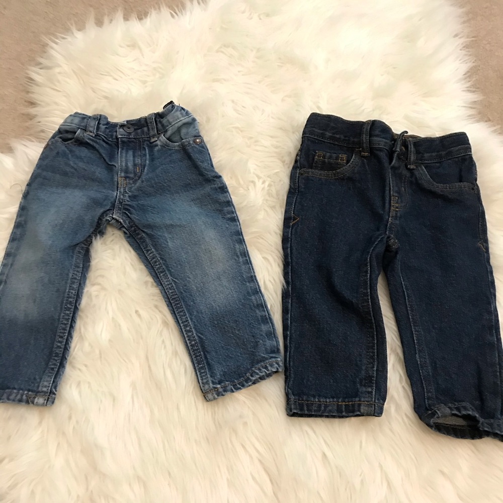 2 Pairs 12 month Jeans